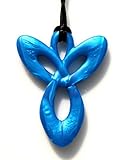 Peacemaker Jewelry Angel Silicone Teething Pendant Necklace (Sapphire) by Peacemaker Jewelry