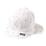 コネクトエム コットンバオバブキャップ ベビー UVカット しずく S(46cm～48cm) 72-1001 72-2001