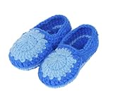 (ビグッド)Bigood ニットベビーシューズ ファーストシューズ ニット靴 ルームシューズ 新生児 子供用 可愛い赤ちゃん お祝い ソックスひまわりブルー