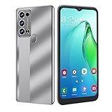 ロック解除された スマートフォン、6.5 インチ HD 指紋認証/顔認証ロック解除携帯電話、3GB RAM 64GB ROM、8MP 13MP カメラ、デュアル SIM 5G ネット携帯電話、5000mAh バッテリー、米国 (米国プラグ)