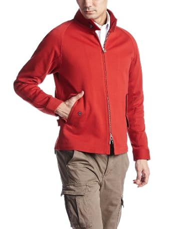 Cotton Jersey Blouson 1227-185-0405: Red