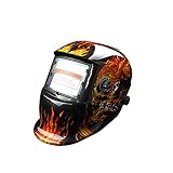 自動遮光　溶接面　溶接マスク　溶接ヘルメット　TIG、MAG、MIG、アーク対応/ 遮光速度1/25000秒 ソーラー電池採用　5番