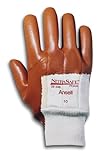 Ansell Nitrasafe 28-348 Foam Nitrile Glove Cut Resistant Palm Coated on Kevlar and Jersey Liner Larg