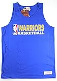 Golden State Warriors Nbaチームissued Mitchell & Nessメンズタンクトップブルー 5L ブルー