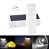 6W多機能ソーラー充電式キャンプランタン屋外緊急テントの懐中電灯