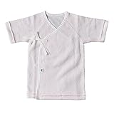 CELEC(セレク) 短肌着 新生児 日本製 ベビー 肌着 60cm ピンク 無撚糸パイル 出産準備 【105010】