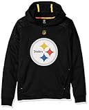 ピッツバーグスティーラーズYouth NFL「Mach」プルオーバーフード付きスウェットシャツ ブラック