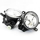 アズーリプロデュース 汎用 ガラスフォグランプユニット H11/H16対応 30系アルファード/ヴェルファイア 80系ノア/ヴォクシー/エスクァイア アクア プリウスα C-HR 60ハリアー 210クラウン 後期型用