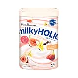 バスロマン ミルキーホリック バスパウダー にごり フィグ×バニラの香り 600g 粉末 入浴料 しっとり潤う3種の保湿成分配合
