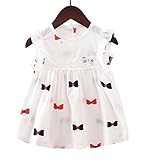 YY-Natuhi ベビー服 子供服 女の子 ワンピース 白 ドレス キッズ 女児 かわいい ふわふわ スカート 入園式 卒園式 赤ちゃん 七五三 発表会 ベビースーツ 春夏 ノースリーブ リボン柄 