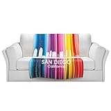 ブランケットウルトラソフトFuzzy 4サイズ！DIANOCHEデザインからby Angelina VickホームDecor Unique Designer芸術的スタイリッシュなbedroomcouc