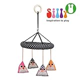 Silly-U　オウルモビール　　デンマーク　おもちゃ　ラトル　布製おもちゃ