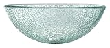 Kraus GV-500-14-CH 14 Broken Glass Vessel Bathroom Sink with PU-MR Chrome by Kraus