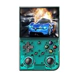 ANBERNIC RG35XXPro ハンドヘルドゲーム機 Linuxシステム H700 3.5インチIPSOCAフルスクリーン WIFI/Bluetooth4.2 デュアルスティック 日本語対応 3200mAh 64GB 緑