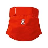 Gpant幸運赤ミディアム5～13キロ (gNappies) (x 4) - gNappies - gPant Good Fortune Red Medium 5-13kg (Pack of 4) [