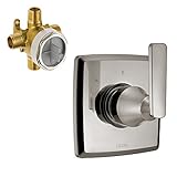 Delta K11864-R-SS Ashlyn 3-Setting 2-Port Diverter with 3/6 Setting Diverter Rough, Brilliance Stain