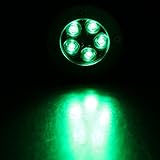 Lixada 5W グランドライト　地中埋め込み型ライト　 LED スポットライト　省エネ 誘導灯 庭園灯  IP67防水対応 AC 85-265V