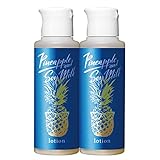 鈴木ハーブ研究所 パイナップル豆乳ローション メンズ用 アフターシェーブ 脱毛 除毛 抑毛 (100ml, 2)