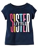 カーターズ Carter's Tシャツ Glitter Little Sister Graphic Tee 18M (78-83cm) [並行輸入品]