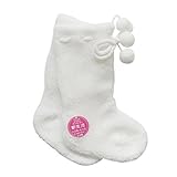 新生児用から6ヶ月　9センチ　ベビー靴下　ハイソックス　66085　ホワイト