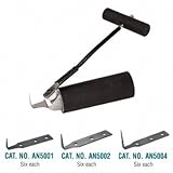 CRL Foam-Grip Push-Button Cold Knife Kit with 18 Blades RZ5K1T [並行輸入品]