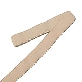 MYmama 手芸用 広幅 カラー平ゴム 裁縫材料 クラフト 手芸用品 (【幅24mm、1.5m】ベージュ)