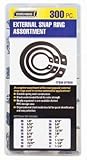 300 Piece External Retaining Ring Assortment [並行輸入品]