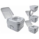 2.8ガロン10lポータブルトイレ旅行キャンプアウトドア/インドアトイレPotty Flush