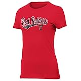 NCAAテキサスTechレッドRaiders Womens Vintage薄手Tシャツ、スモール