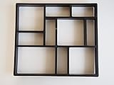 【Tom mall】 DIY ガーデニング プラスチック 金型 型枠 欧風 石だたみ 調 スクエア タイプ 40 × 45 cm