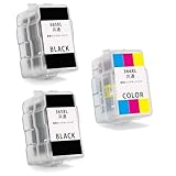 ご使用前に必ず装着方法をご確認ください【埼京企画】BC-365XL(ブラック 大容量)x2 + BC-366XL(3色カラー 大容量) セット(計3本) 詰め替えインクカートリッジ 大容量タイプ BC-365/366 (BC-365 BC-365BK BC-365XL BC-365XLBK)