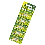 Shurhome 5ピース27A 12VアルカリバッテリーA27/V27A/LR27A/WE27A Car Alarm Remotes天井ファンとホームセキュリティシステム