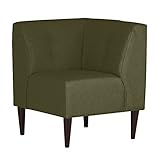 arne ダイニングチェア ソファー L字 カウチソファー コーナーソファー 日本製 完成品 LUNCH コーナー ダークブラウン脚 モダン カーキ