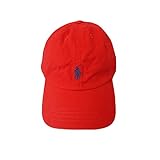 (ポロ ラルフローレン)POLO Ralph Lauren キャップ キッズ(子供用) CAP PONY ポニー マーク ワンポイント[並行輸入品] レッド×ネイビー 8-20