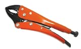 Grip-On 111-07 7-Inch Curved Jaw Locking Pliers, Nickel-Plated [並行輸入品]