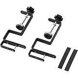 山善(YAMAZEN) ガーデンマスター アルミボーダーフェンス専用 ベランダ手すり固定金具 ダークブラウン KABF-B(DBR)