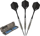 Fat Cat Bulletz 90% Tungsten Steel Tip Dart Set with Case, 23 Grams [並行輸入品]