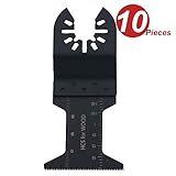 WINGONEER 10pcミックスソーウッドバイメタルプレシジョンパック振動マルチツールクイックリリースソーブレード