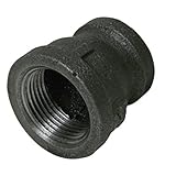Everflow BMRC0381 3/8 X 1/4" Black Malleable Iron Reducing Coupling [並行輸入品]