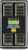 NEMIX RAM 64GB (2X32GB) DDR4 2666MHZ PC4-21300 2Rx4 RDIMM キット Dellサーバー用