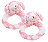 Angel Dearピンクカモ子犬リングRattles