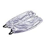 コンパル 除雪用品 雪対策 シルバー防水ロングスパッツ 35cm 35cm