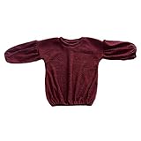 (プタス)Putars ベビー服 子供服 ブラウス パフスリーブ 女の子 長袖 ニット 面白い 可愛い スポーツ 運動会 旅行 記念日 プレゼント 12ヶ月-4歳