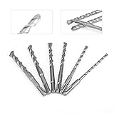 ドリルビット ハンマービット コンクリートドリルビット 6個 6つサイズ 電動 ロータリーハンマーコンクリート クローム鋼 ストレートシャンク 穴あけ 掘削ツール 電気ハンマー用