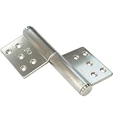 クマモト ステンレス KJ面付旗丁番(鉄芯) 3×127 左 K-33-127 L