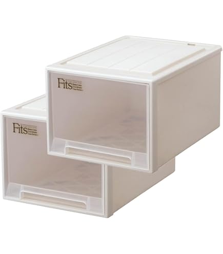 Amazon｜Fits フィッツケース 衣装ケース まとめ買い3個セット