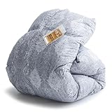 タンスのゲン 羽毛布団 ダブル【コインランドリーで洗える！】ダウン93％ 増量1.7kg 日本製 7年保証 洗える ウォッシャブル 掛け布団 10119060 (87572)
