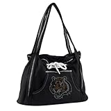 NFLシンシナティ・ベンガルズスポーツNoir Hoodie Purse、ブラック