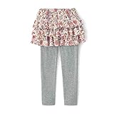 Disney ディズニー [ベルメゾン] 裏 微起毛 スカッツ ミニーマウス（フラワー） サイズ：80