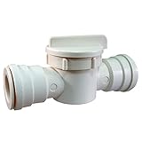 ブルーHawk 3 / 4-in Dia PEX Straightインラインバルブ圧縮継手